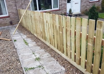 Garden fencing Grantham