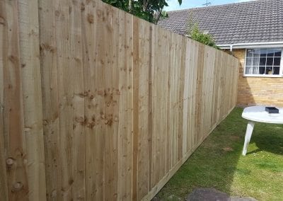 Garden fence Grantham