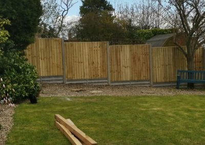 Garden fencing Grantham
